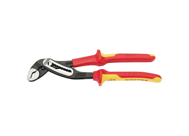 Draper Knipex Alligator 88 08 250UKSBE VDE Fully Insulated Waterpump Pliers, 250 Draper - Town Tools 
