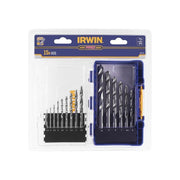 Irwin® HSS Pro Drill Bit Set, 15 Piece IRWIN® - RockBottom Northampton