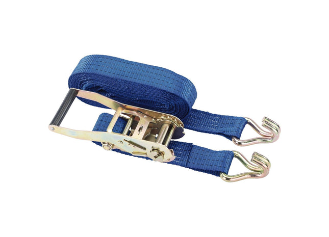 Draper Heavy Duty Ratcheting Tie Down Straps, 8m x 50mm, 1300kg 16264 Draper - Town Tools 