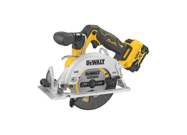 Dewalt Power Tools DCS512D2 Brushless XR Circular Saw 12V 2 x 5.0Ah Li-ion DeWALT Power Tools - RockBottom Northampton