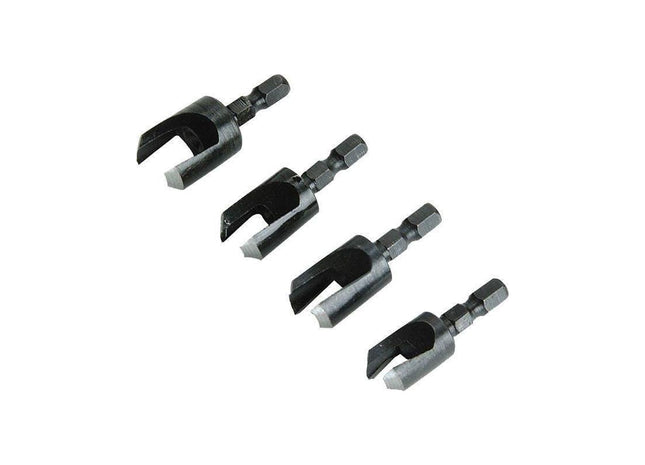 Faithfull Plug Cutter Set of 4 No.6-12 Faithfull - RockBottom Northampton