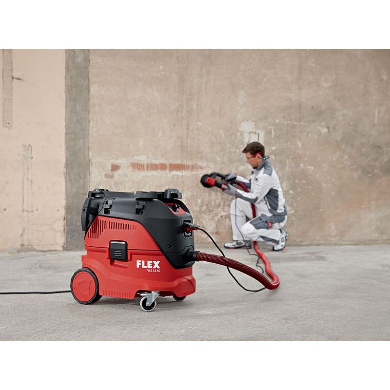Flex Power Tools VCE 33 M AC Vacuum Cleaner M-Class with Power Take Off 1400W 110V Flex Power Tools - RockBottom Northampton