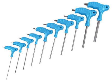 Bluespot Tools Metric T-Handle Hex Key Set, 10 Piece BlueSpot Tools - RockBottom Northampton
