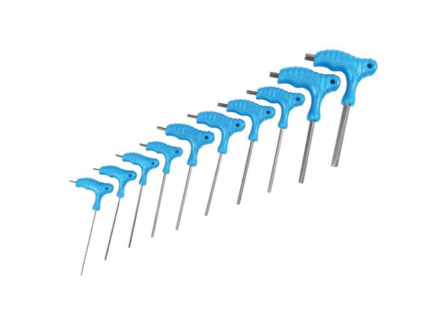 Bluespot Tools Metric T-Handle Hex Key Set, 10 Piece BlueSpot Tools - RockBottom Northampton