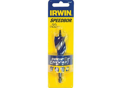 Irwin® Blue Groove 6X Stubby Wood Bit 22 x 100mm IRWIN® - RockBottom Northampton