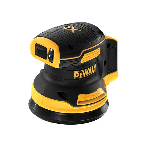 Dewalt Power Tools DCW210N XR Brushless Random Orbital Sander 18V Bare Unit DeWALT Power Tools - RockBottom Northampton