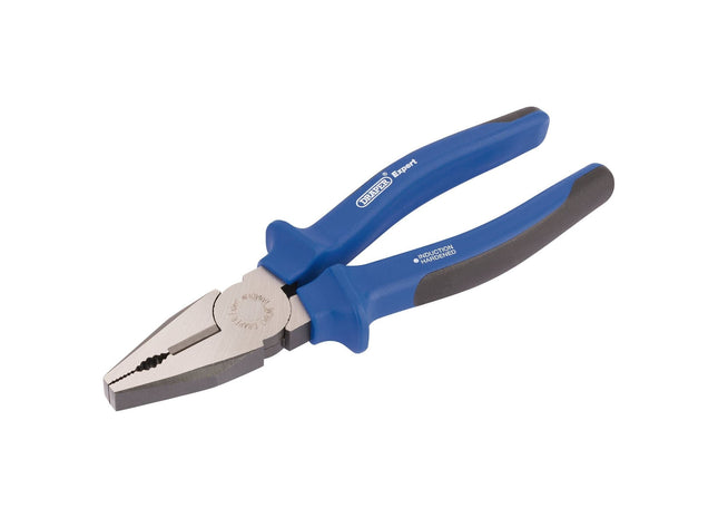 Draper Heavy Duty Soft Grip Combination Pliers, 200mm 68885 Draper - Town Tools 