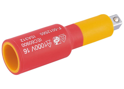 Draper VDE Approved Fully Insulated Extension Bar, 1/4" Sq. Dr., 50mm 32042 Draper - Town Tools 