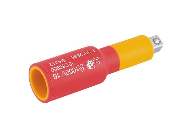 Draper VDE Approved Fully Insulated Extension Bar, 1/4" Sq. Dr., 50mm 32042 Draper - Town Tools 