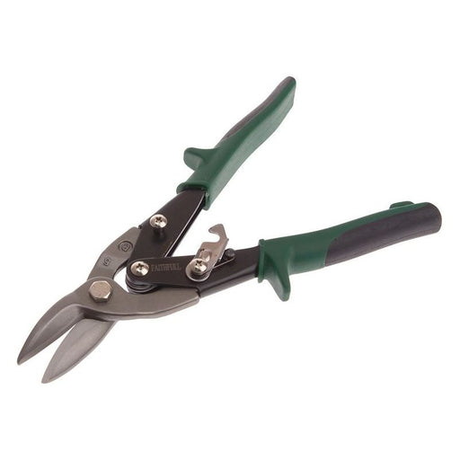 Faithfull Green Compound Aviation Snips Right Cut 250mm (10in) Faithfull - RockBottom Northampton