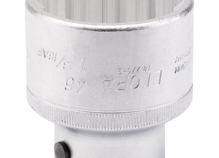 Draper Elora Bi-Hexagon Socket, 46mm-1.13/16" 3/4" Sq. Dr. 00848 Draper - Town Tools 