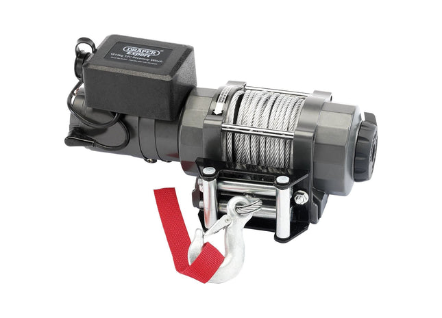 Draper 12V Recovery Winch, 1814kg 24443 Draper - Town Tools 