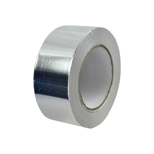 Faithfull Aluminium Foil Tape 50mm x 45.7m Faithfull - RockBottom Northampton