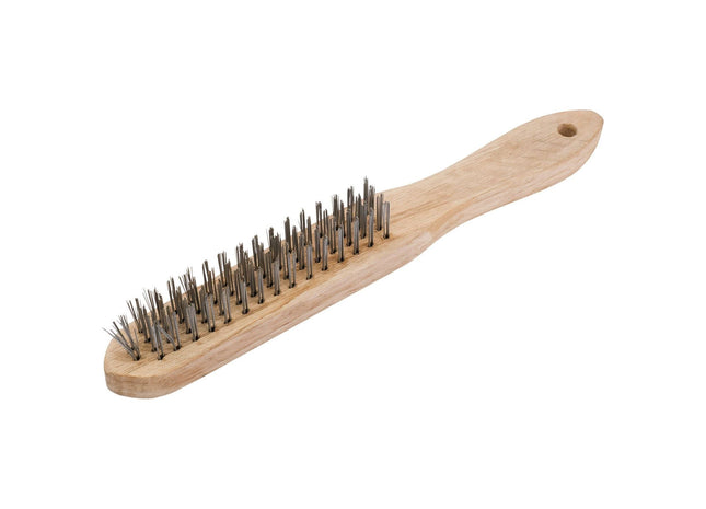Draper 4 Row Wire Scratch Brush 68723 Draper - Town Tools 