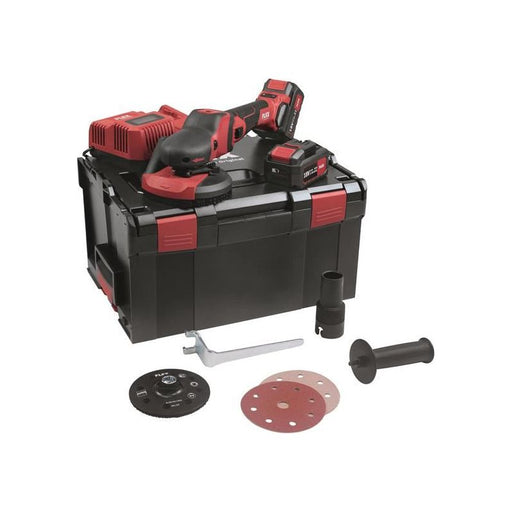 Flex Power Tools SE 125 18.0-EC/5.0 Set SUPRAFLEX Sander 18V 2 x 5.0Ah Li-ion Flex Power Tools - RockBottom Northampton