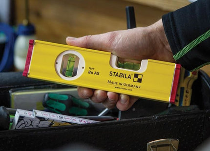 Stabila 80 AS Spirit Level 2 Vial 19565 20cm Stabila - RockBottom Nothampton