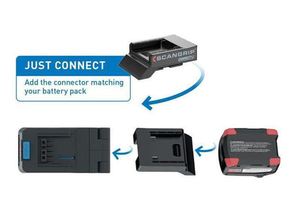 Scangrip® MULTILIGHT FLOOD CONNECT Light 18V Bare Unit SCANGRIP® - RockBottom Nothampton