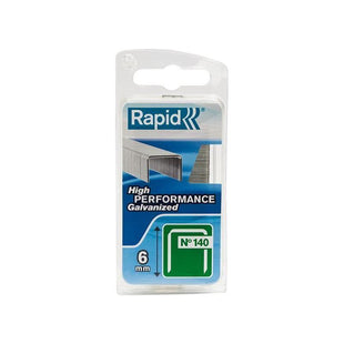 Rapid 140/6NB 6mm Galvanised Staples (Narrow Box 970) Rapid - RockBottom Nothampton