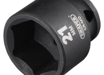 Draper Draper HI-TORQ Metric Impact Socket, 3/8" Sq. Dr., 21mm Draper - Town Tools