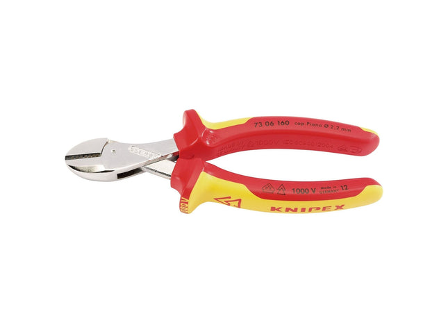 Draper Knipex 73 06 160SB VDE ' x CUT' High Leverage Diagonal Side Cutters 25885 Draper - Town Tools 