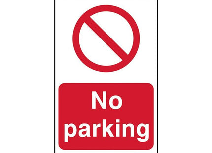 Scan No Parking - PVC Sign 200 x 300mm Scan - RockBottom Nothampton