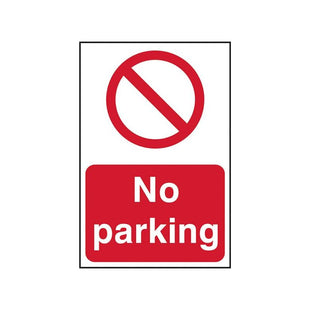 Scan No Parking - PVC Sign 200 x 300mm Scan - RockBottom Nothampton