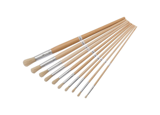 Draper Artist Paint Brush Set (10 Piece) 82523 Draper - Town Tools 