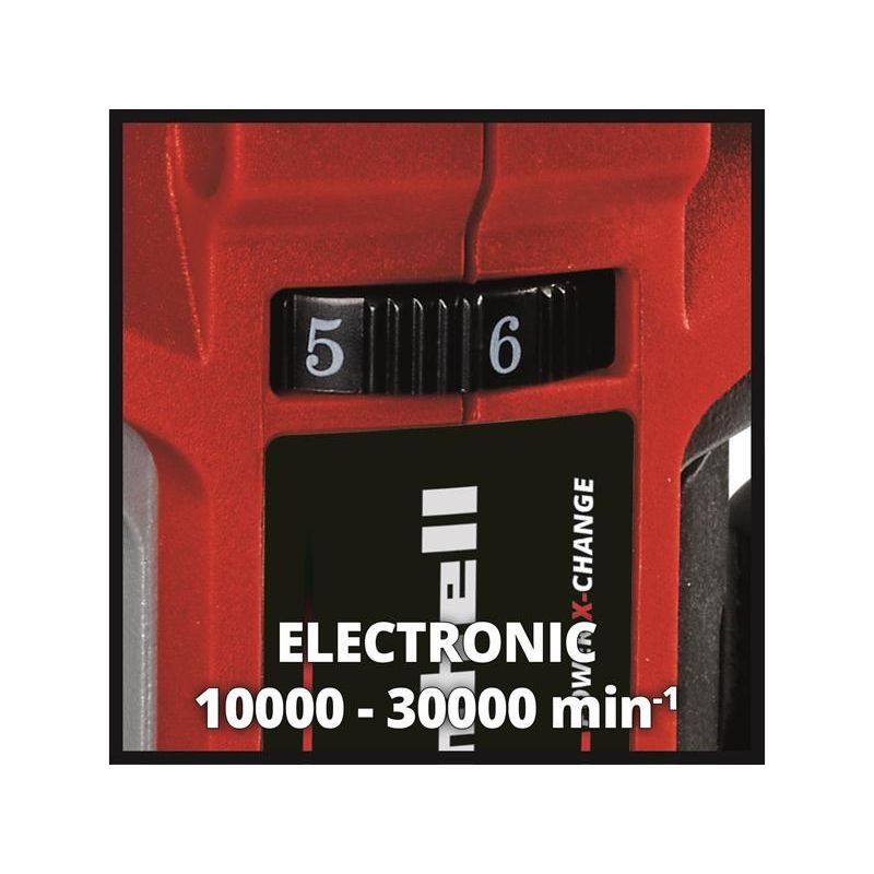 Einhell TP-RO 18 Set Li BL-Solo Power X-Change Router/Palm Router 18V Bare Unit Einhell - RockBottom Northamptin