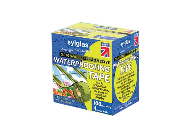 Sylglas Original Waterproofing Tape 100mm x 4m Sylglas - RockBottom Nothampton