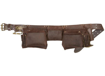 Kuny'S 19427 Oiled Leather Construction Apron 12 Pocket Kuny's - RockBottom Northampton