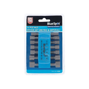 Bluespot Tools Metric & Imperial Nut Driver Set, 14 Piece BlueSpot Tools - RockBottom Northampton