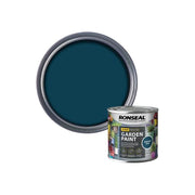 Ronseal Garden Paint Midnight Blue 250ml Ronseal - RockBottom Nothampton
