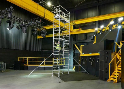 Zarges PaxTower 3T with Toeboards & Stabilisers Platform Height 5.6m Zarges - RockBottom Northampton