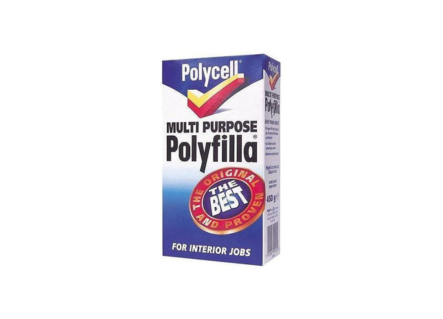 Polycell Multipurpose Polyfilla Powder 450g Polycell - RockBottom Nothampton