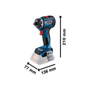 Bosch GSR 18V-90 FC Pro FlexiClick Drill Driver 18V Bare Unit Bosch - RockBottom Northampton