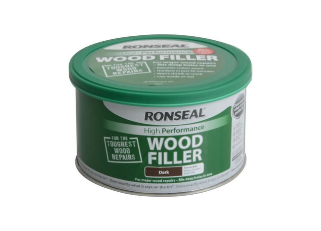 Ronseal High-Performance Wood Filler Dark 275g Ronseal - RockBottom Nothampton