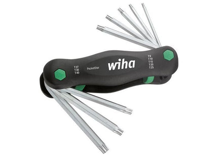 Wiha PocketStar TORX® Key Set, 8 Piece Wiha - RockBottom Northampton