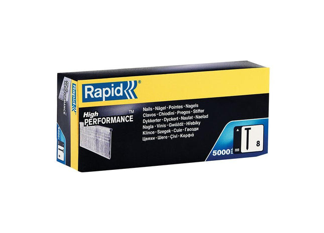 Rapid No.8 Brad Nails 18Ga 50mm (Box 5000) Rapid - RockBottom Nothampton