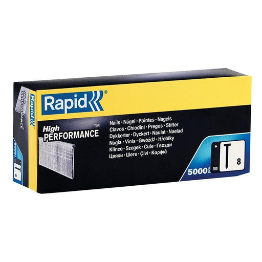 Rapid No.8 Brad Nails 18Ga 50mm (Box 5000) Rapid - RockBottom Nothampton