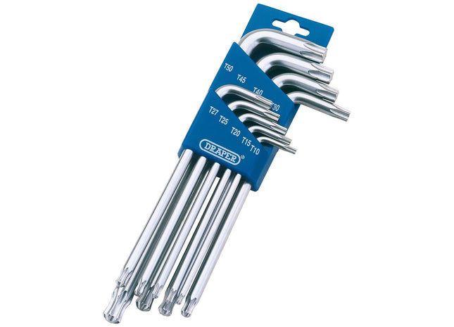 Draper TX-STAR 1/2 Ball End Key Set (9 Piece) 73035 Draper - Town Tools 