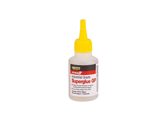 Everbuild Sika Industrial Superglue General Purpose 20g Everbuild Sika - RockBottom Northamptin