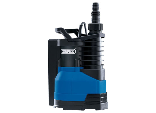 Draper Submersible Water Pump with Integral Float Switch, 150L/min, 400W 98917 Draper - Town Tools 