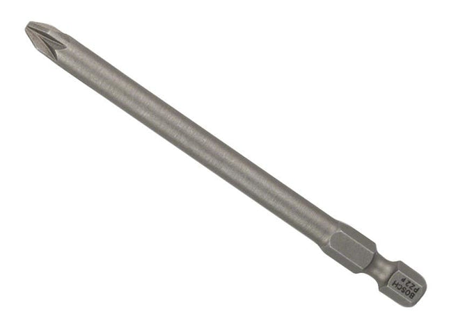 Bosch Powertool Accessories Extra Hard Screwdriver Bit PZ2 x 89mm Pack of 3 Bosch Powertool Accessories - RockBottom Northampton