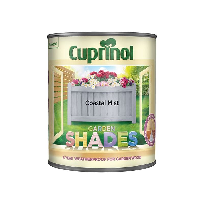 Cuprinol Garden Shades Coastal Mist 1 litre Cuprinol - RockBottom Northampton