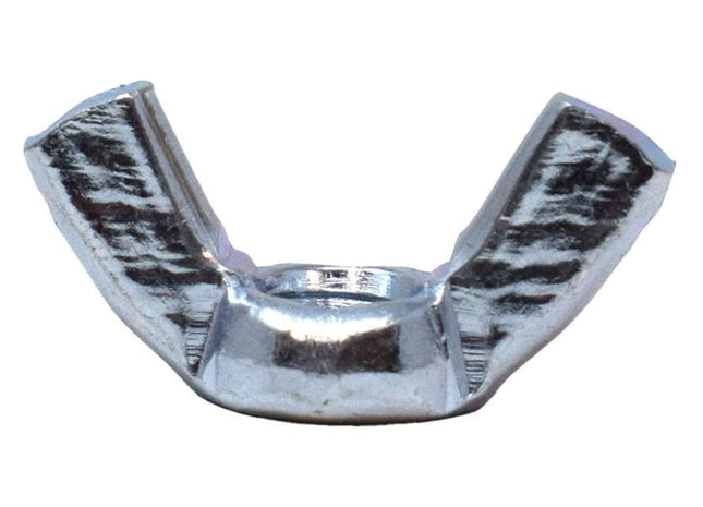 METALMATE Wing Nut Bright ZP M6 Box 25 METALMATE� - RockBottom Northampton