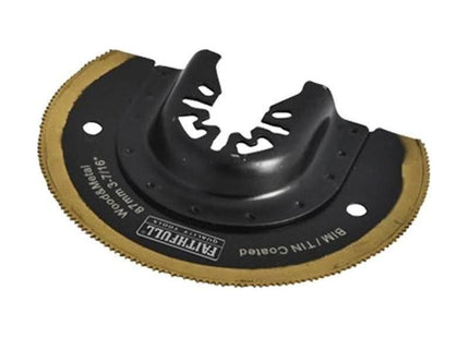 Faithfull Multi-Functional Tool Bi-Metal Radial Saw TiN Coated Blade 87mm Faithfull - RockBottom Northampton