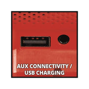 Einhell TC-SR 18 Li BT-Solo Power X-Change Speaker 18V Bare Unit Einhell - RockBottom Northamptin