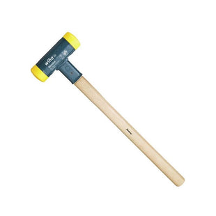 Wiha Soft-Face Dead-Blow Hammer Hickory Handle 436g Wiha - RockBottom Northampton