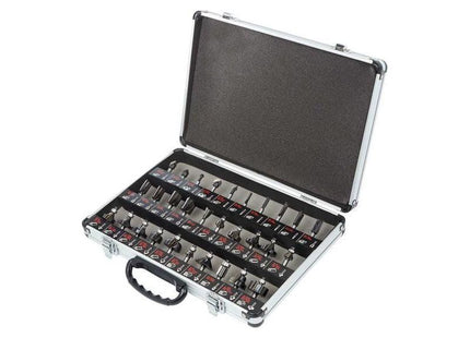 Trend SET/SS31X1/4TC TCT Router Cutter Set, 30 Piece Trend - RockBottom Northampton