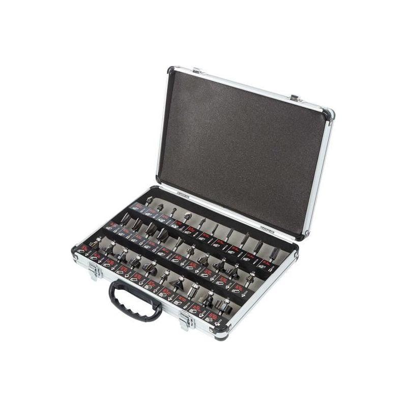 Trend SET/SS31X1/4TC TCT Router Cutter Set, 30 Piece Trend - RockBottom Northampton